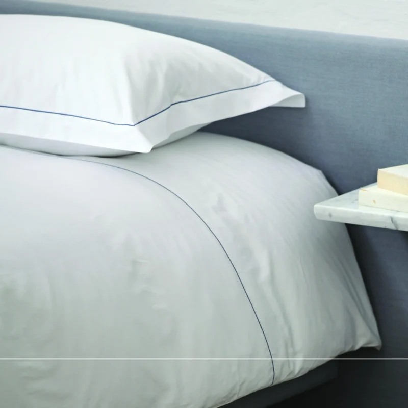 Lysdrap Linea white dekbedovertrek