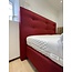 LeDorm Regale 180x210 cm Boxspring rood Incl. hoofdbord.