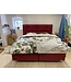 LeDorm Regale 180x210 cm Boxspring rood Incl. hoofdbord.