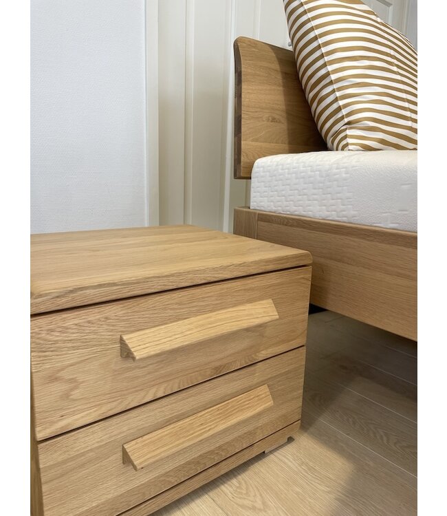 Ledikant Hasena Oak Line Bianco 180x210 SHOWMODEL