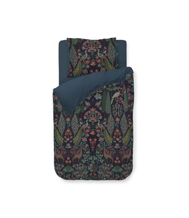 Pip Studio Pavoni Dekbedovertrek Donkerblauw