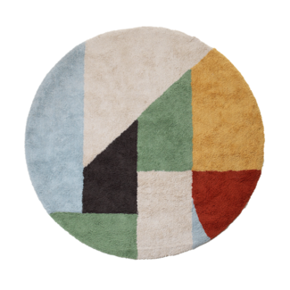Lifetime Lifetime rond vloerkleed getuft olympic dreams