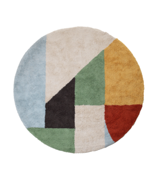 Lifetime Lifetime rond vloerkleed getuft olympic dreams