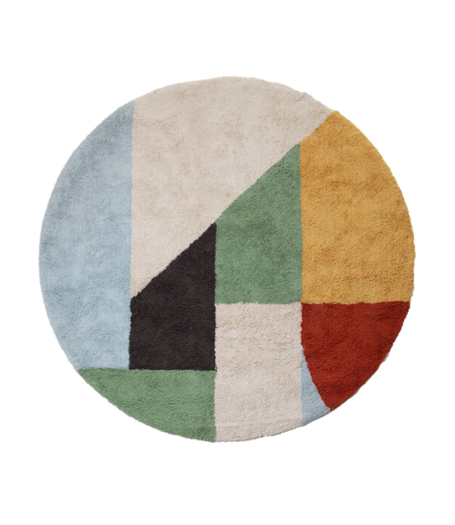 Lifetime rond vloerkleed getuft olympic dreams