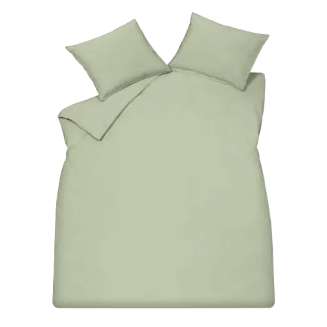 Vandijck Washed cotton light olive 140