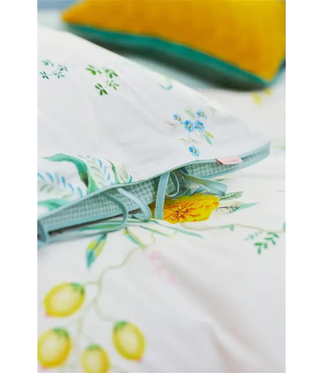 PIP Fleur Grandeur White Dekbedovertrek