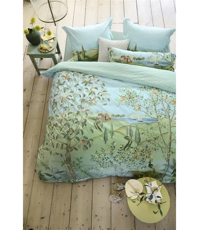 PIP La Campagna Green Dekbedovertrek