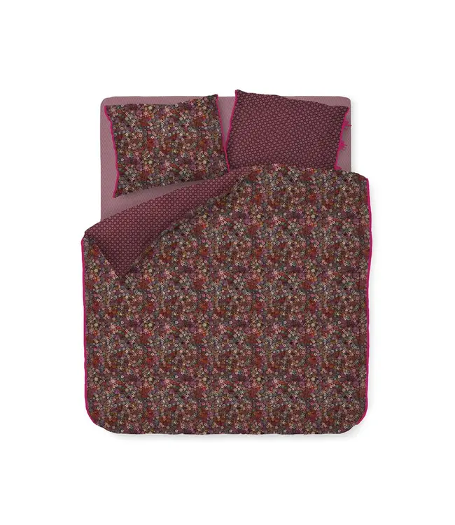 PIP Tutti i Fiori D.Red Dekbedovertrek