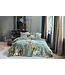 Beddinghouse x Van Gogh Museum Partout des Fleurs dekbedovertrek Green