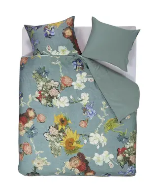 Beddinghouse x van Gogh Museum Beddinghouse x Van Gogh Museum Partout des Fleurs dekbedovertrek Green