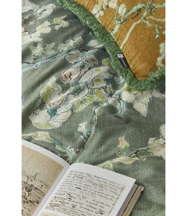 Beddinghouse x Van Gogh Museum Dekbedovertrek Blossoming Groen