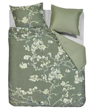 Beddinghouse x van Gogh Museum Beddinghouse x Van Gogh Museum Dekbedovertrek Blossoming Groen