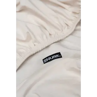 Snurk Snurk Uni Beige Fitted Sheet