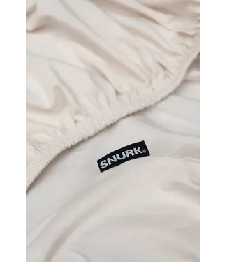 Snurk Snurk Uni Beige Fitted Sheet