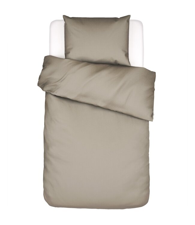 Essenza Minte Taupe dekbedovertrek