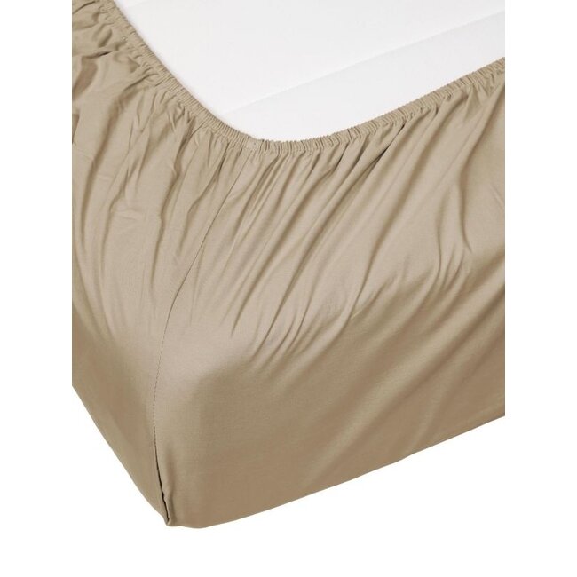 Essenza Minte Taupe hoeslaken