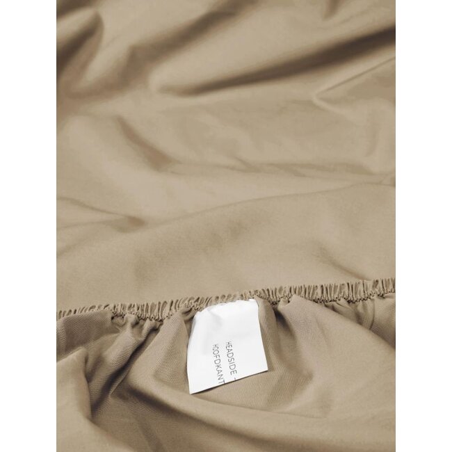 Essenza Minte Taupe hoeslaken