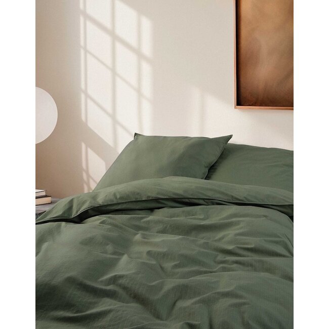 Marc O'Polo Senja Dark green Ivy Dekbedovertrek