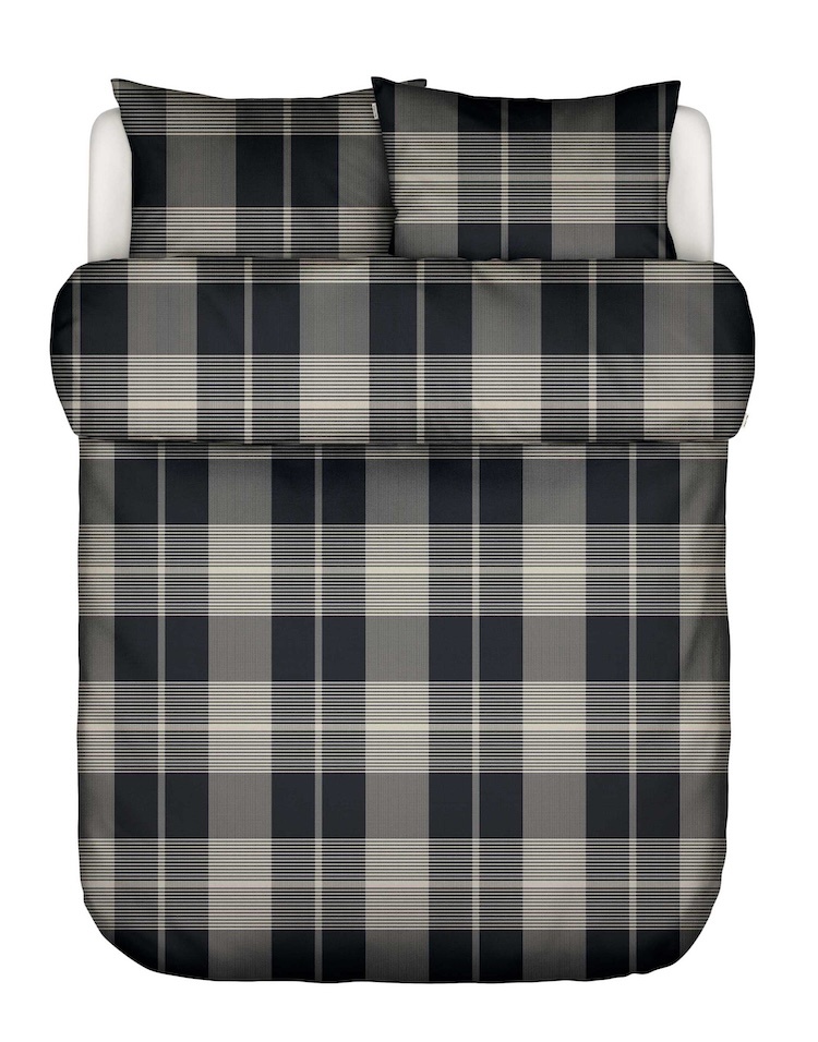 Marc O'Polo Alvar New black Dekbedovertrek