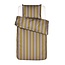 Essenza Minte Stripe Pale Purple - Olive Dekbedovertrek