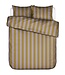 Essenza Minte Stripe Pale Purple - Olive Dekbedovertrek