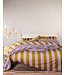 Essenza Minte Stripe Pale Purple - Olive Dekbedovertrek