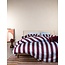 Essenza Minte Stripe Mauve wine - Ice blue Dekbedovertrek