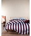 Essenza Minte Stripe Mauve wine - Ice blue Dekbedovertrek