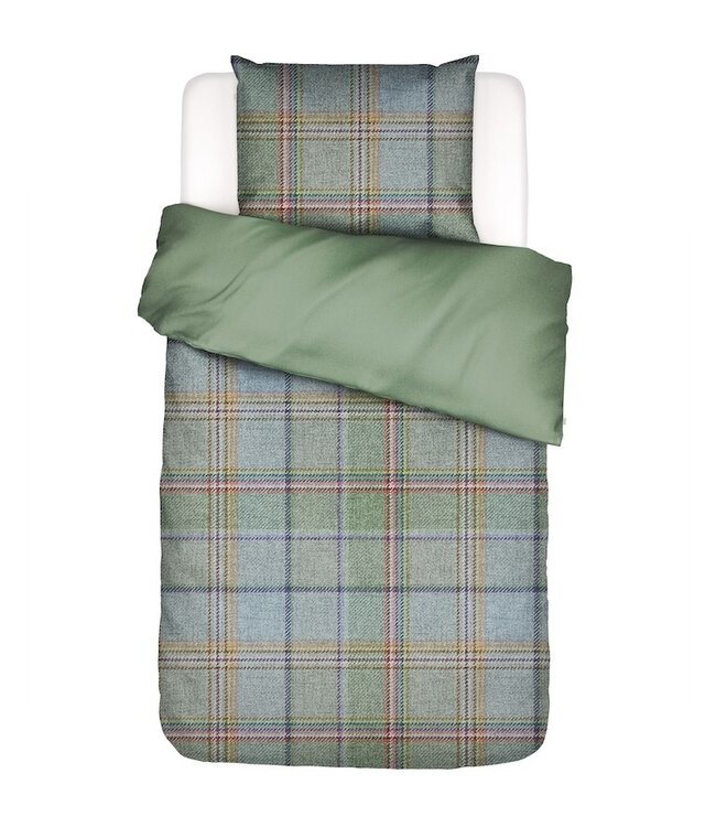 Essenza Meau Basil green Dekbedovertrek