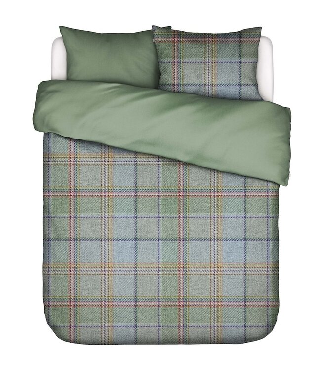 Essenza Meau Basil green Dekbedovertrek