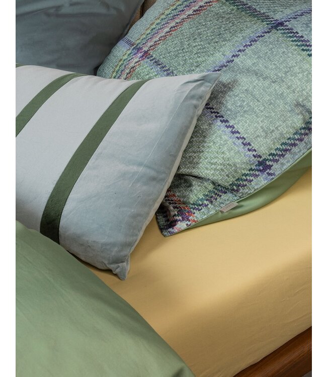 Essenza Meau Basil green Dekbedovertrek