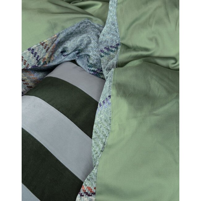 Essenza Meau Basil green Dekbedovertrek