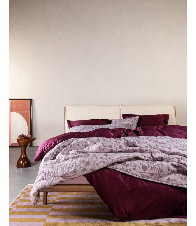 Essenza Aziza Mauve wine Dekbedovertrek