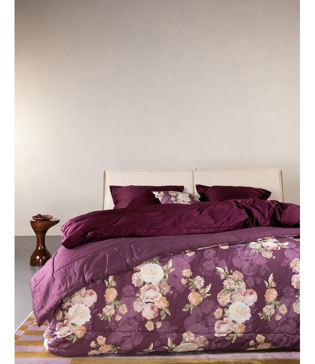 Essenza Aziza Mauve wine Dekbedovertrek