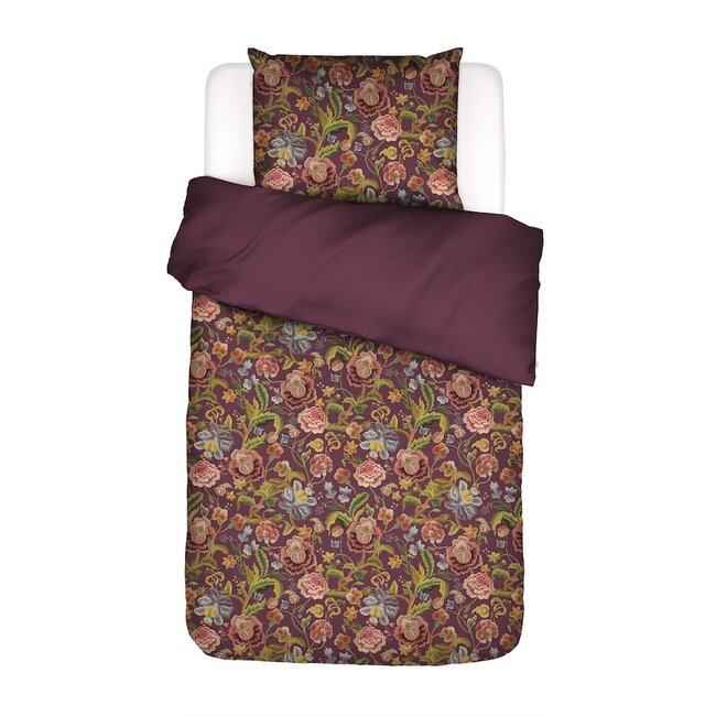 Essenza Rosanella Mauve wine Dekbedovertrek