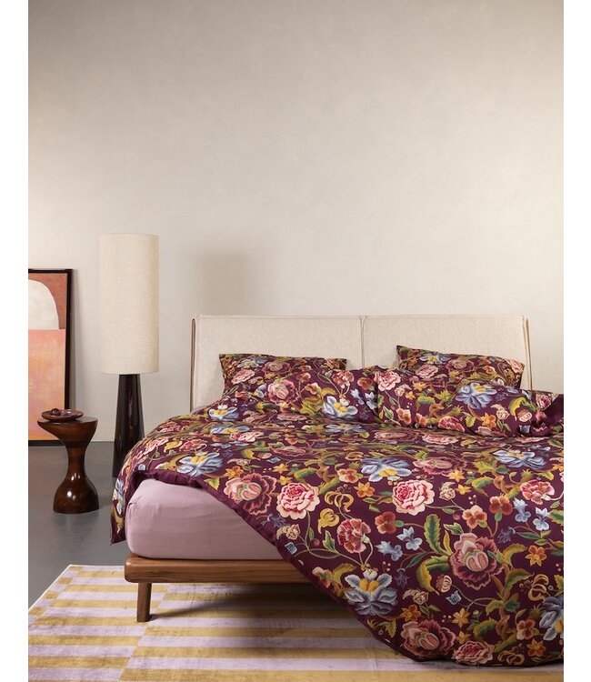 Essenza Rosanella Mauve wine Dekbedovertrek