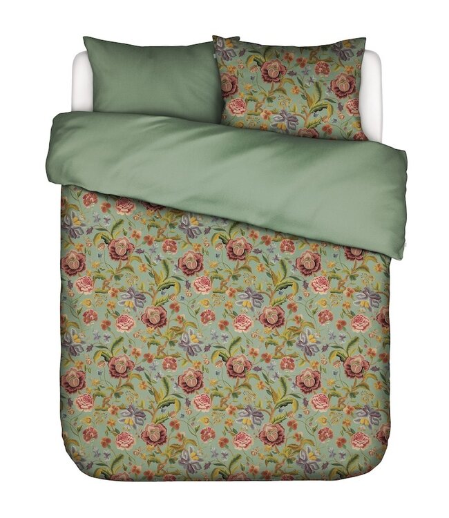 Essenza Rosanella Basil green Dekbedovertrek