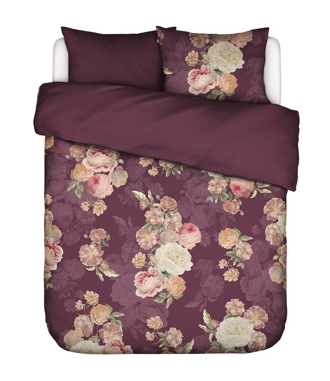 Essenza Orianna Mauve wine Dekbedovertrek