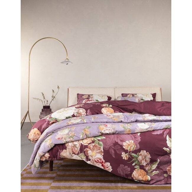 Essenza Orianna Mauve wine Dekbedovertrek