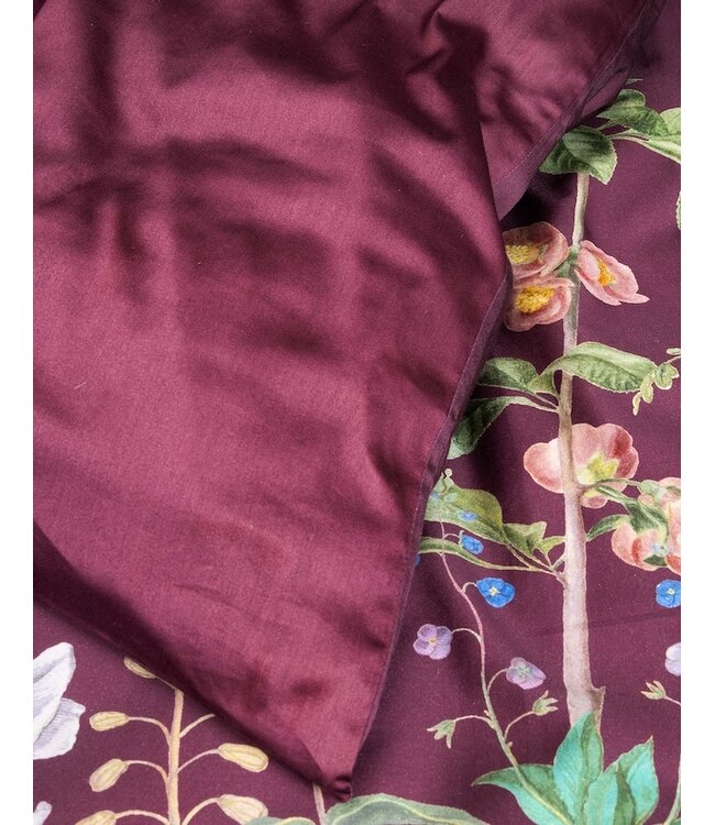 Essenza Augustina Mauve wine Dekbedovertrek