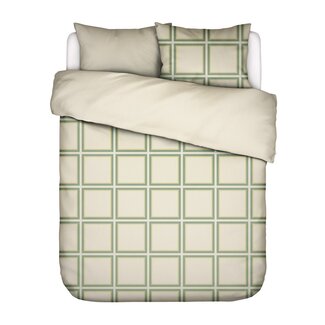 Essenza Essenza Luca Basil green Dekbedovertrek