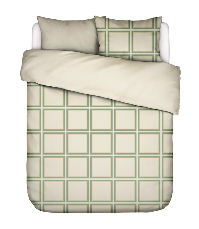 Essenza Luca Basil green Dekbedovertrek