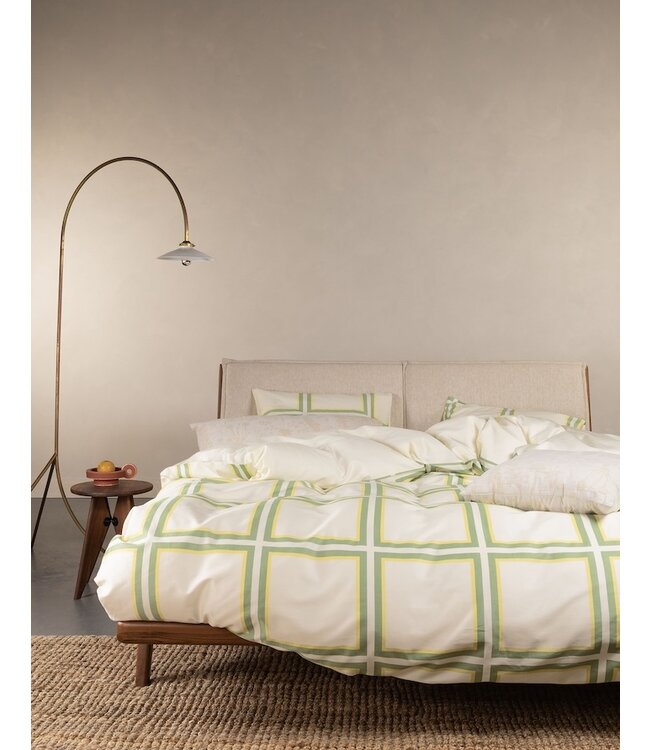Essenza Luca Basil green Dekbedovertrek