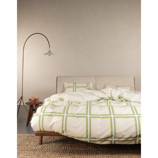 Essenza Luca Basil green Dekbedovertrek