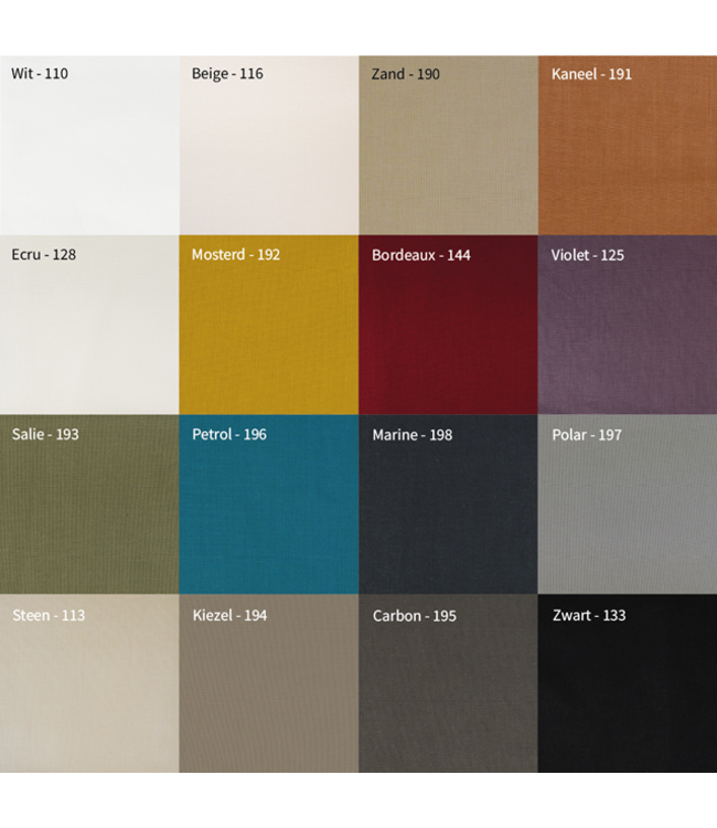 Dommelin kussensloop Uni Katoen