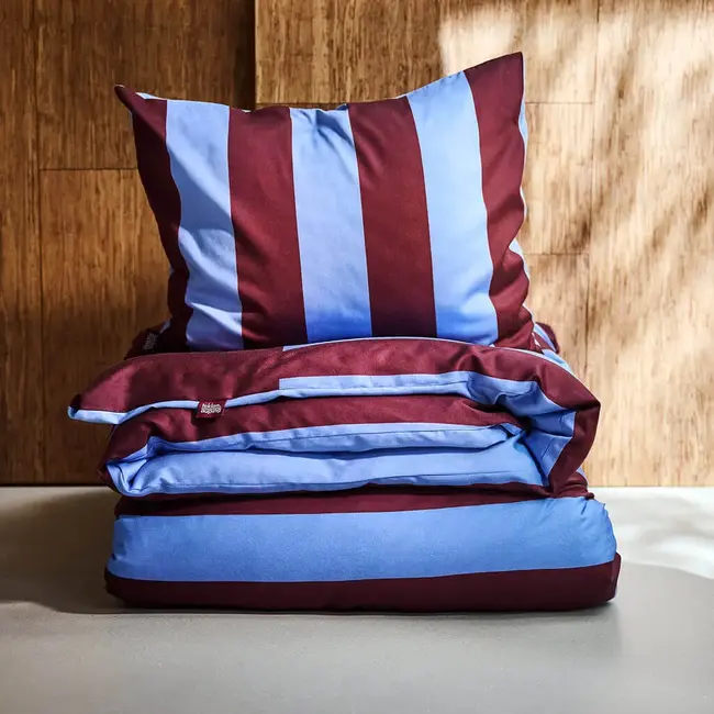 Auping Burgundy blue Dekbedovertrek