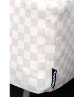 Snurk Snurk Check Beige hoeslaken