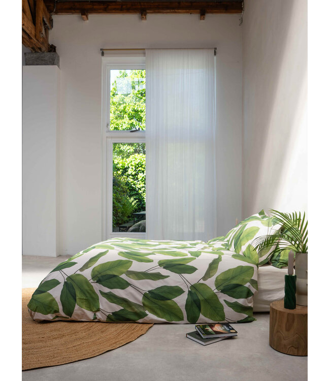 Snurk Leaf Me dekbedovertrek