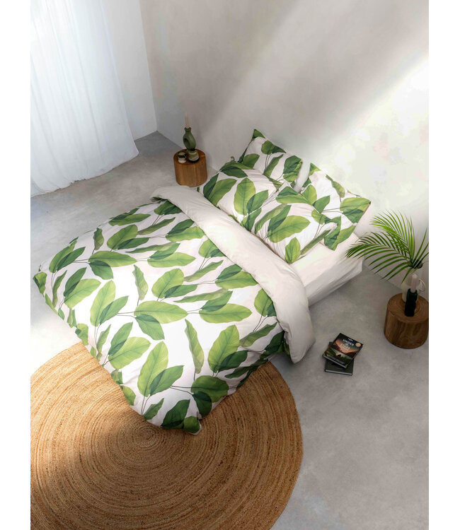 Snurk Leaf Me dekbedovertrek