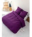 Snurk Plum Purple dekbedovertrek